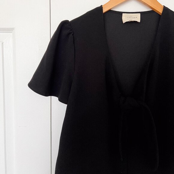 Sezane - Eloine Blouse - Black (EU 36) - Picture 3 of 9